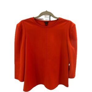 Ann Taylor Orange Blouse